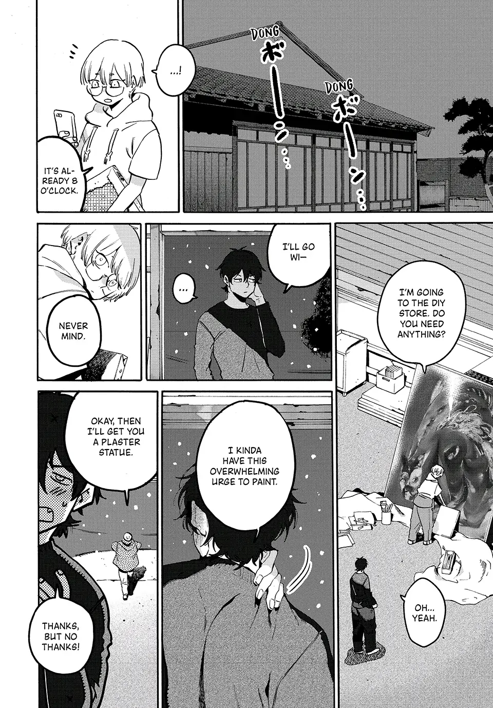 Blue Period. Vol.12 Ch.62 Page 14 - Mangago