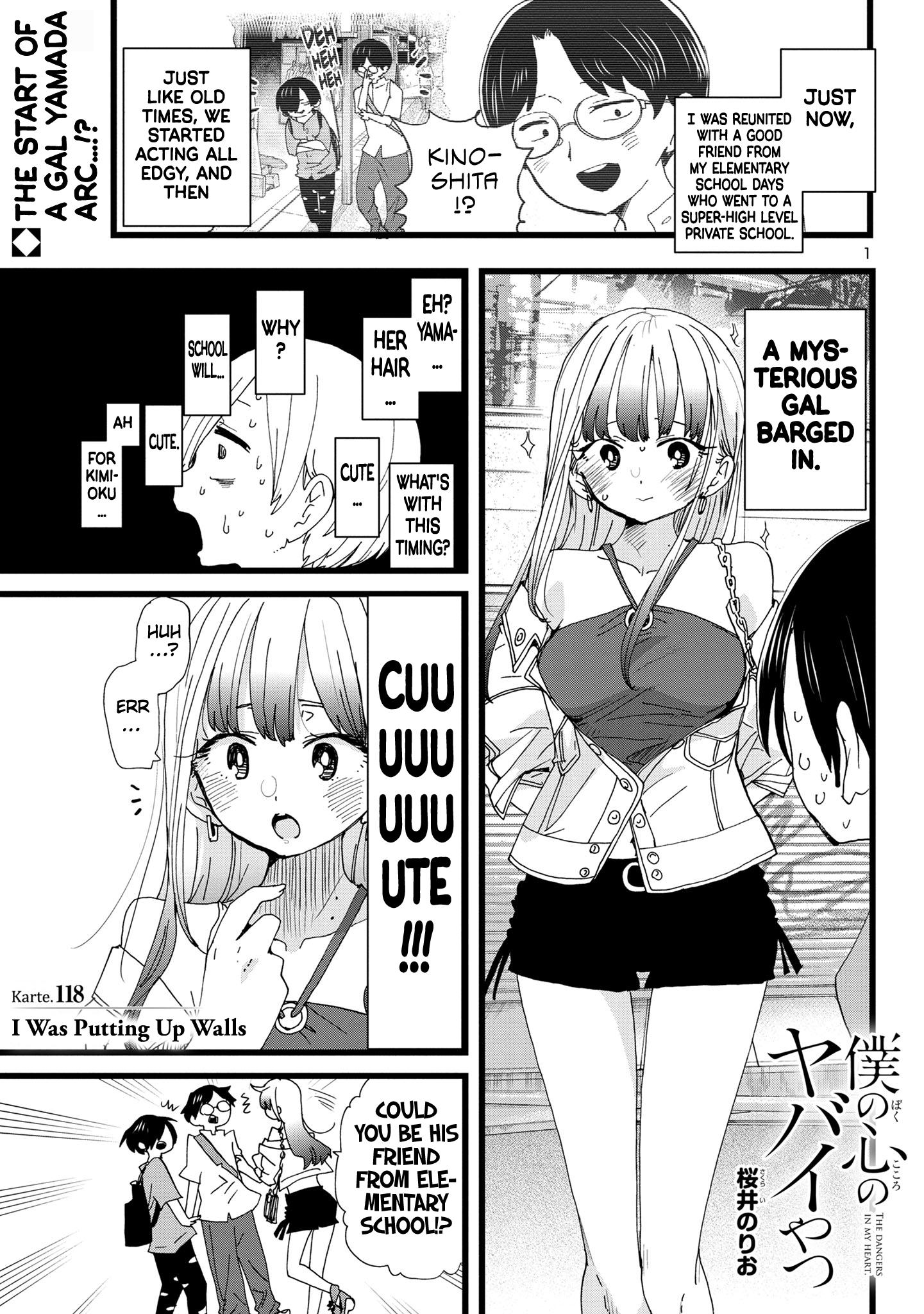 Read Boku No Kokoro No Yabai Yatsu Vol.9 Chapter 118: I Was