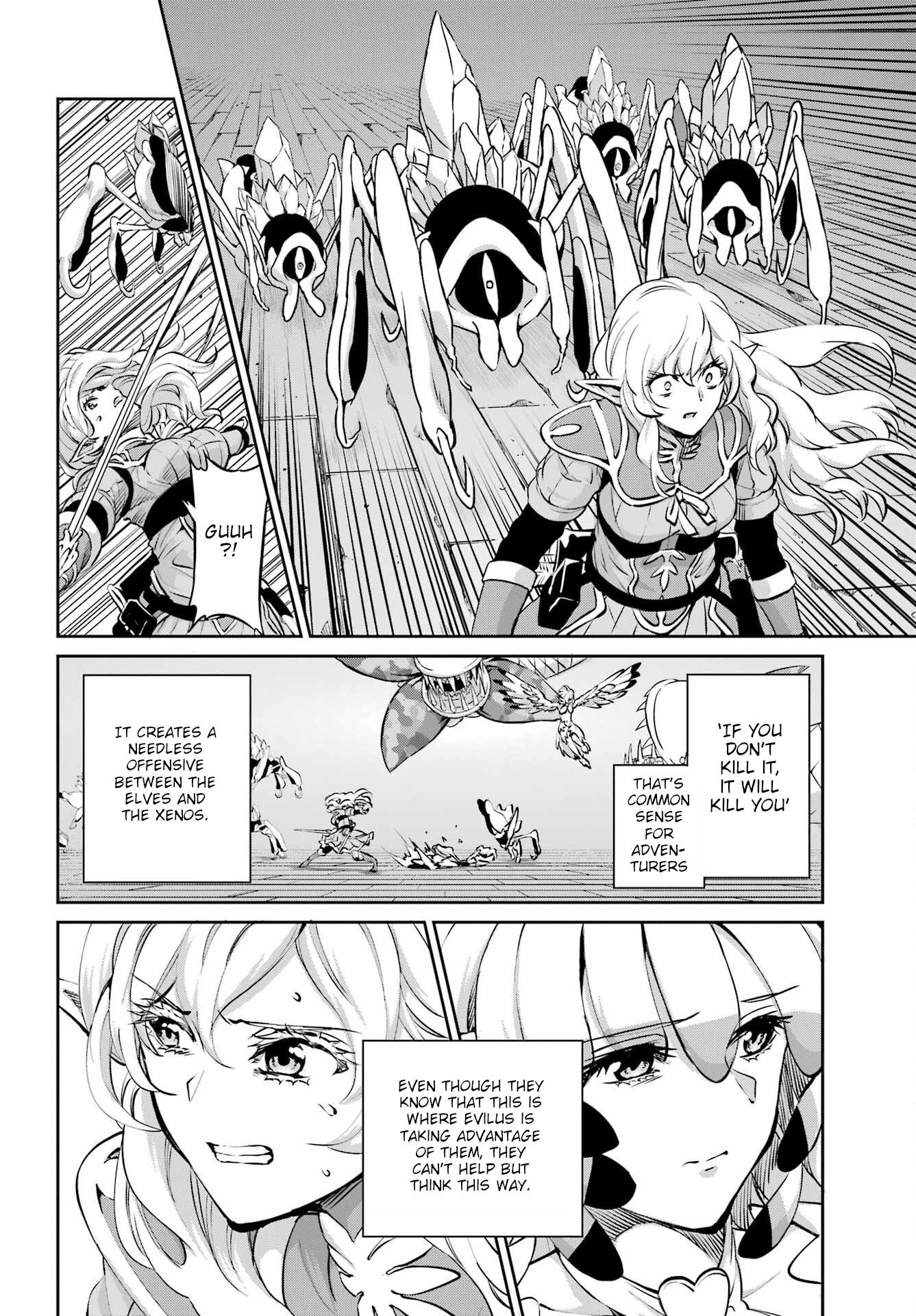 Dungeon ni Deai wo Motomeru no wa Machigatte Iru Darou ka Gaiden - Sword Oratoria - episode 105 - 9