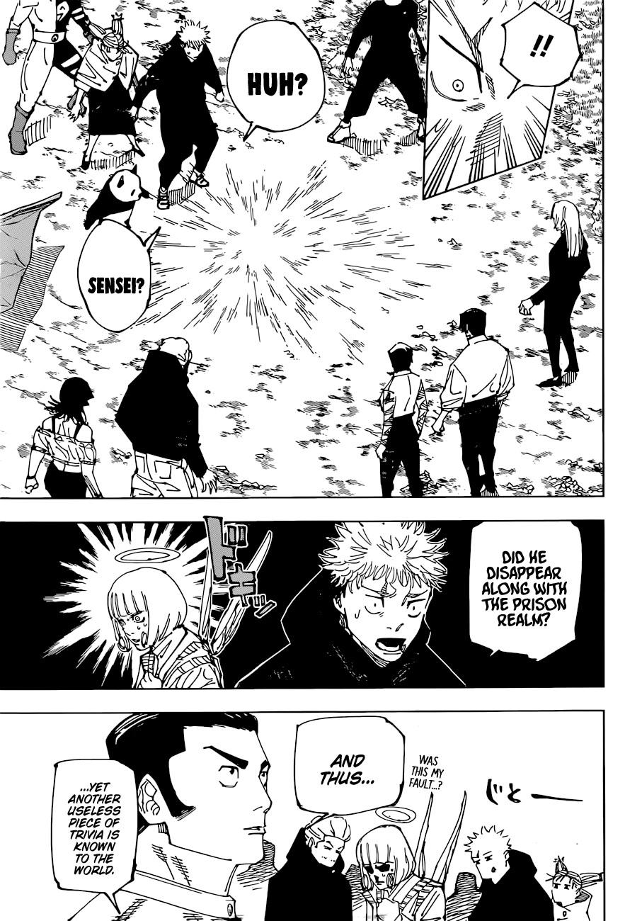 chapter 221 update : r/JuJutsuKaisen