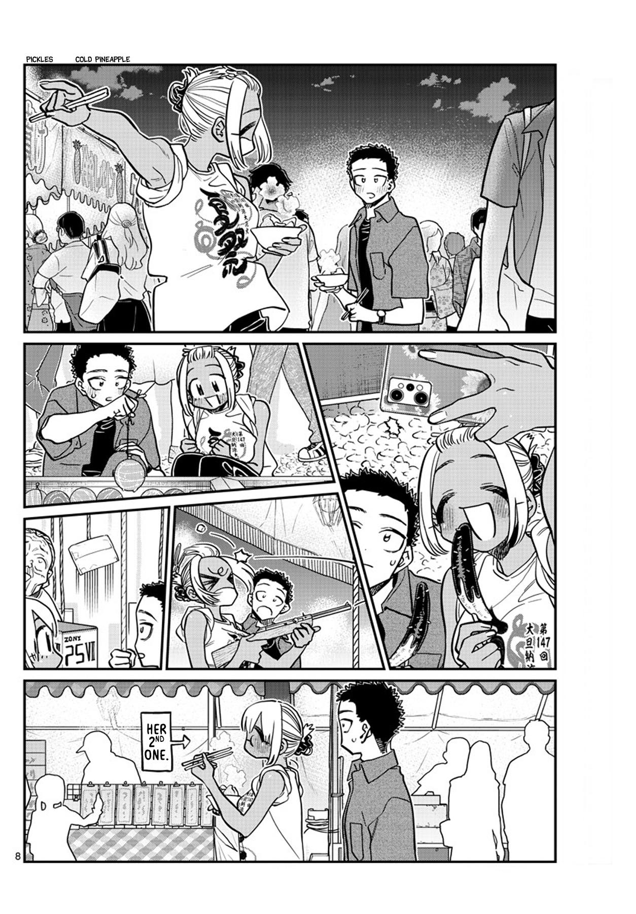 Komi-san wa Komyusho desu Ch.401 Page 8 - Mangago