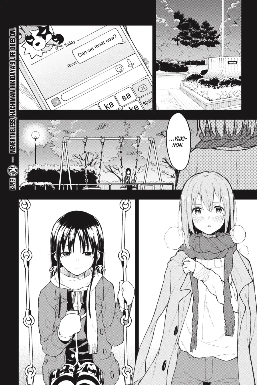 Yahari Ore no Seishun Love Come wa Machigatteiru @comic Ch.88 Page 1 -  Mangago